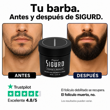 SIGURD® Bálsamo para Crecimiento de Barba