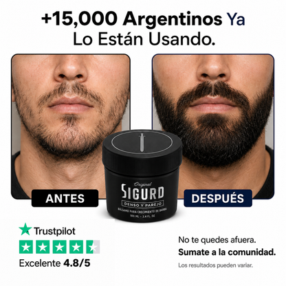 SIGURD® Bálsamo para Crecimiento de Barba